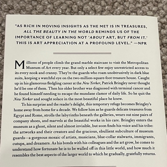 All the Beauty in the World  - Paperback Book - Picture 11 of 12